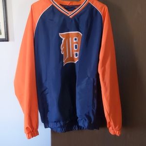 Mens Detroit Tigers pullover jacket